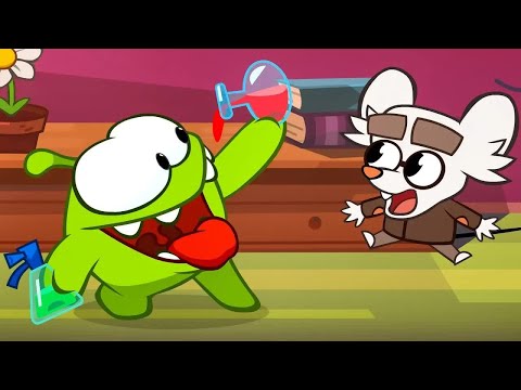 Om Nom Stories - Super-Noms: Giant Professor (Cut the Rope) 💚 Super Toons TV - Best Cartoons