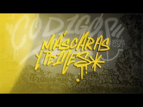 Máscaras y Peines - Omy De Oro [Visualizer]