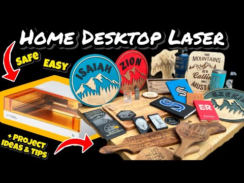 Home Laser Engraver: New White xTool S1 + Project Ideas & Tips: Small Business & Hobby Ideas