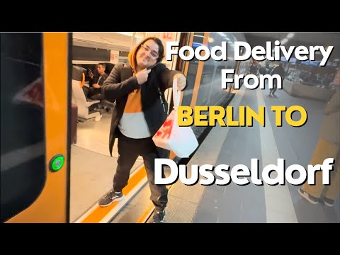 Priceless Food Delivered from Berlin to Dusseldorf. | Risa Chicken 😳 | Aqib Rana