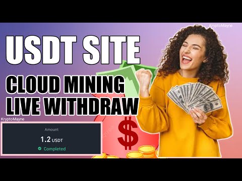 New Usdt Earning Site  Usd Mining Site 2023 Without Investment  Usdt Earning Website