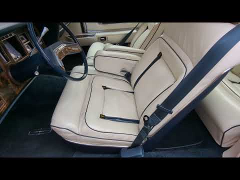 1979 Lincoln Mark V Bill Blass Interior Operations