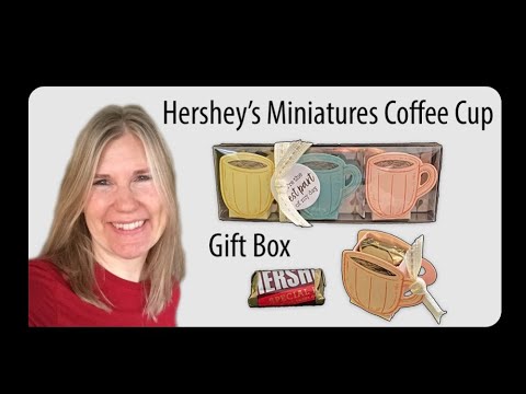 Hershey's Miniatures Coffee Cup Gift Box