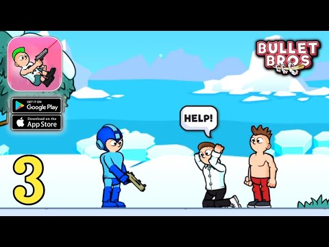 Bullet Bros - LEVEL 101 to 150 - Gameplay (Android,IOS) Part 3