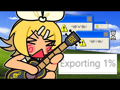 KAGAMINE RIN | I'M WRITING THIS SONG WHILE WAITING FOR SOMETHING TO EXPORT