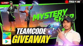 FreeFire Live Giveaway - FFlive Teamcode Giveaway customroom #freefirelive #fflive #nonstopgaming