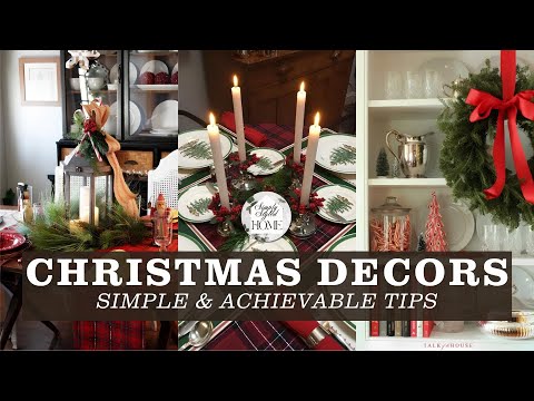 Celebrating Christmas w/ Simple and Affordable Decor Tips & Ideas to Fill Your Home with Holiday Joy