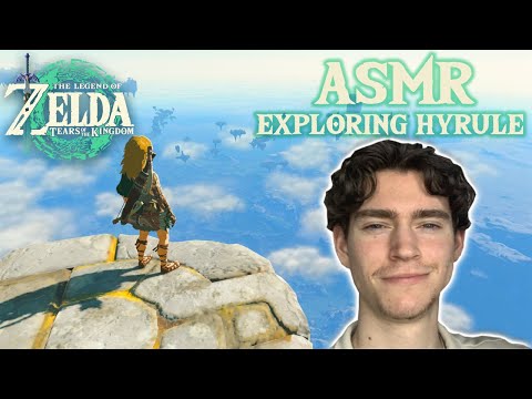 ASMR Zelda Tears of the Kingdom Gameplay | Exploring Hyrule (Calm Whispering)