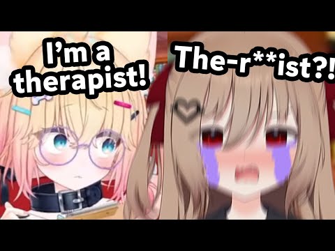 Evil Neuro Broke Her Therapist...