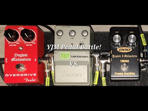 Fender Yngwie OD vs DOD YJM OD Pedal Battle!