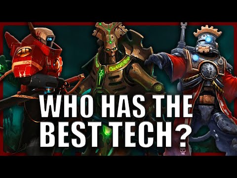 Which Race/Faction Has The Best Technology? | Warhammer 40k Lore