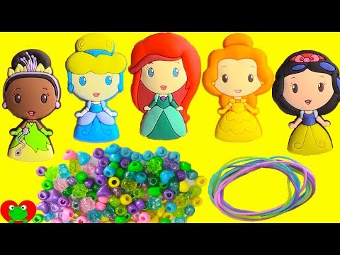 Make Your Own Princesses Ariel, Cinderella, Belle Jewelry