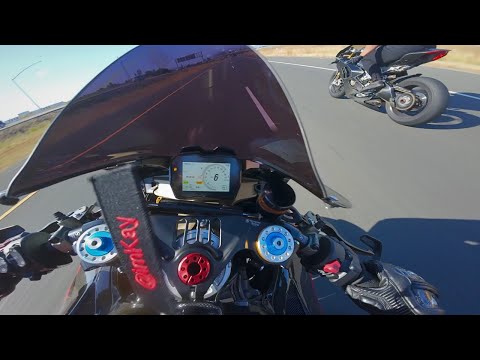 Full Carbon Fiber Panigale V4R Max Speed!