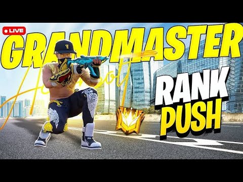 BR RANK PUSHING HEROIC TO GRANDMASTER 24 'HOUR 🔥 #freefire #grandmaster