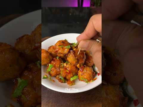 Aloo Pyaaz Schezwan Fry ASMR