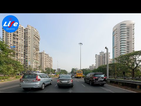 Palm Beach 4K Drive - Navi Mumbai's Coastal Jewel