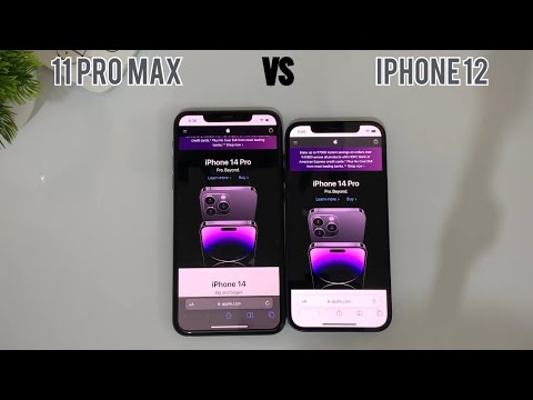 Iphone 11 pro max vs Iphone 12 || Speed Test Comparison