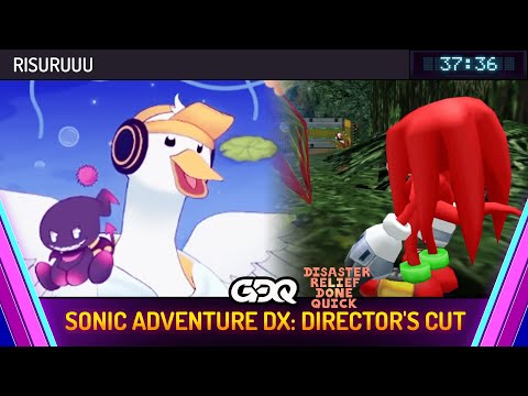 Sonic Adventure DX: Director's Cut by Risuruuu in 37:36 - Disaster Relief Done Quick 2024