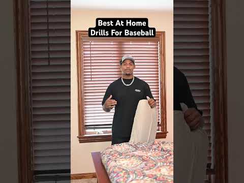 Baseball Drills You Can Do AT HOME!!! #baseball #mlb #homerun