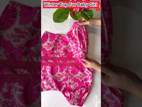 Baby girl Top #shorts #short #youtubeshorts #ytshorts #babyclothes #fashion #sewing