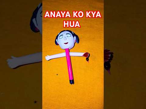 Papa ko bachte hue Anaya ko ye kya ho gaya #clayart ##emotional #emotionalstory #shorts #viralshorts