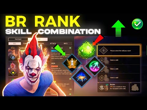 BR ranked Combination 2024 | After Update OB46 Combination | Best character combination in Free Fire