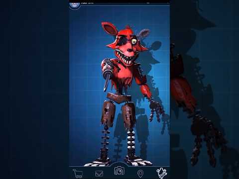 Foxy the Pirate Evolution! #fnaf #fnafedits #shorts