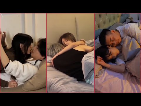 Couple At Night Sleeping Routine❤️