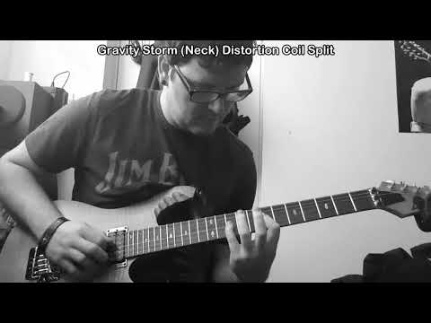 Dimarzio D Activator (Bridge) and Gravity Storm (Neck) Demo