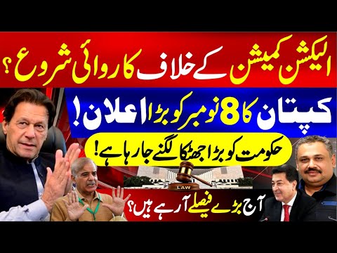 Election Commission Under Action | Imran Khan’s Major Announcement | Court Big Decision | Rana Azeem