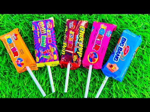 Some popular Candies in the World | New Milk Bottle | mini Cooking | Ice Cream Pop It | Asmr Coca