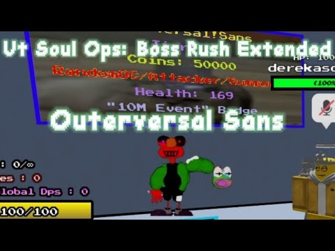 | Undertale Soul Ops: Boss Rush Extended | Outerversal Sans Showcase