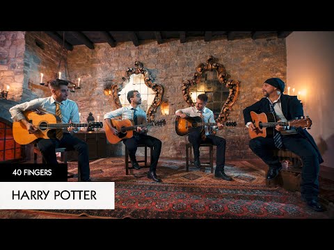 40 FINGERS - Harry Potter Medley with 4 Guitars