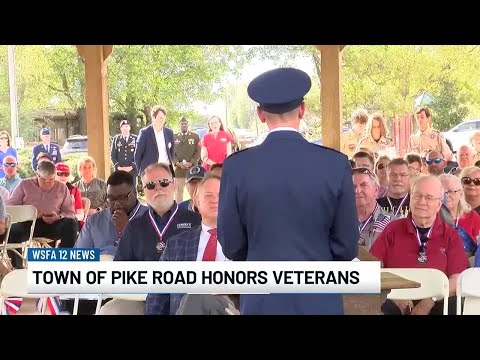 Town of Pike Road honors veterans in 13th annual ceremony