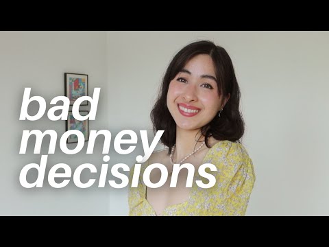 STUPID FINANCIAL DECISIONS I MADE THIS YEAR