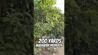 200 YARDS OPEN PLOT FOR SALE | MADHAPUR | HYDERABAD | Landsinindia.in #shorts