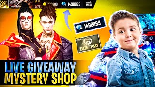 Myster Shop Free Fire 🤑😍 Elite Pass Giveaway #Shorts #Short