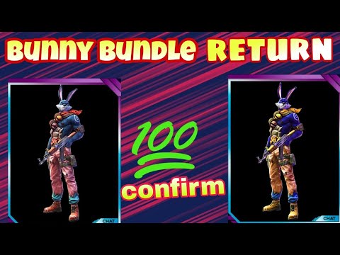 Bunny bundle 🐰return. in 1 October =100% confirm in india server coming