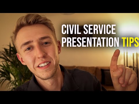 Civil Service Interview Presentation Tips (Applicants experience)