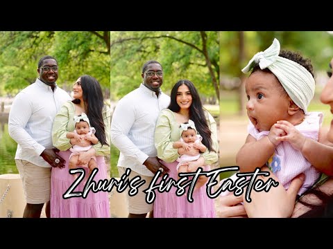 WEEKLY VLOG| Zhuri's First Easter, Easter photoshoot, Sephora haul + more|Dr.RebeccaHopkins