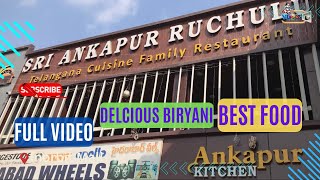 Best Hotel In Hyderabad | Sri Ankapur Ruchulu at Chintal | Best Mandi