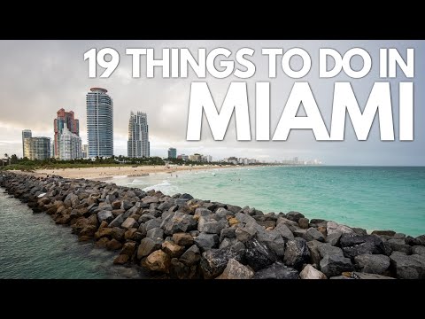 19 TOP Things to do in MIAMI, Florida | Restaurants, Museums, Beaches & National Parks