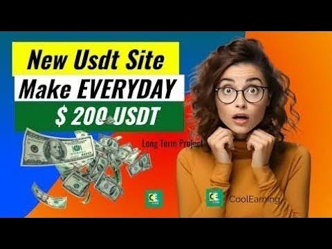 New USDT Site 2024 | Best Usdt Investment Website | New Usdt Mining Site | New Usdt Earning Website