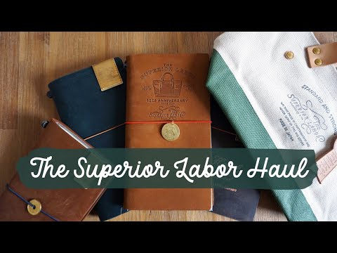 Traveler's Notebook Limited Edition Collab + The Superior Labor Haul