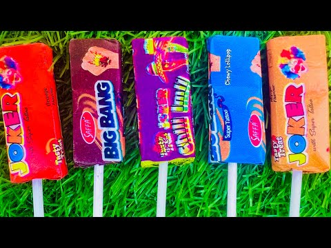 Some popular Candies in the World | New Milk Bottle | mini Cooking | Ice Cream Pop It | Asmr Coca