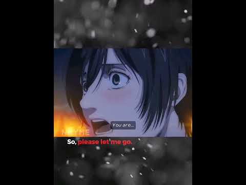 Eren Yeager x Mikasa Ackerman \BUT I LOVE YOU SO/ #shorts