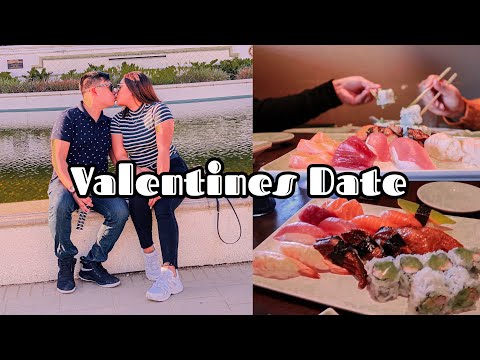 OUR FIRST VALENTINES DATE IN AMERICA ❤️🌹