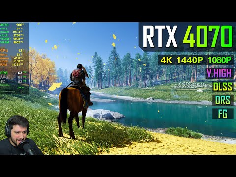 RTX 4070 - Ghost of Tsushima