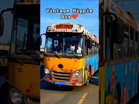 Vintage Hippie Bus #shortsfeed2024 #realtimevideoz