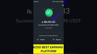 KZDD is the best Earning Platform #earningapp #usdtearn #money